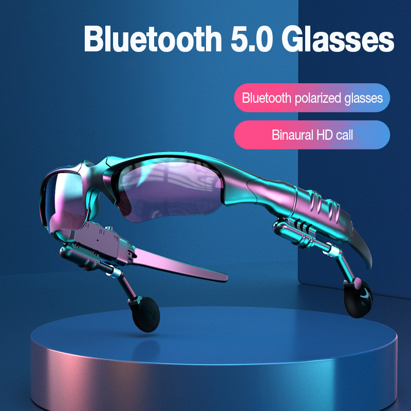 Outdoor Sport Glasses - 5.0 Stereo Earphones Wireless Headset with