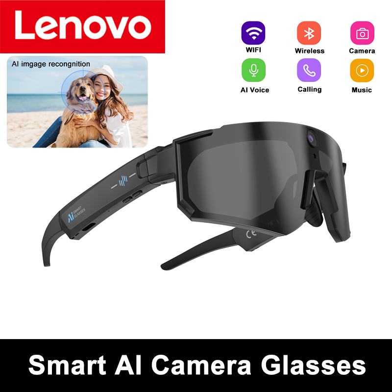 Outdoor Sport Glasses - Lenovo Cycling Smart Camera Glasses 800MP