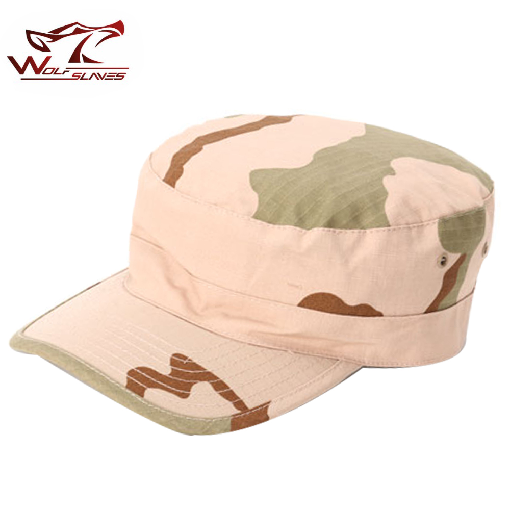 Outdoor Sport Hat - US Hat Camouflage Cap Airsoft Hunting