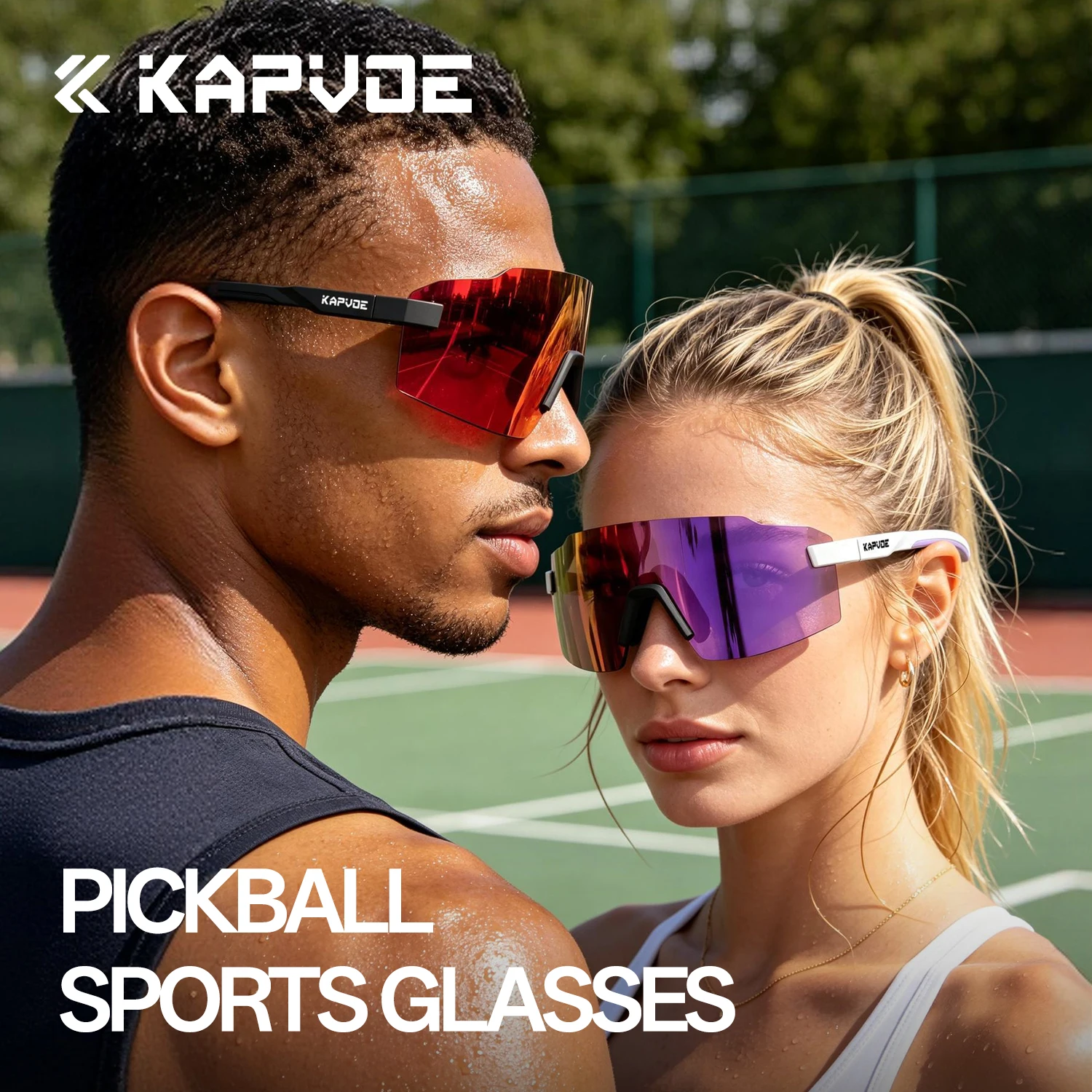 Kapvoe Pickleball UV400 Goggle - Outdoor Sport Glasses review and price