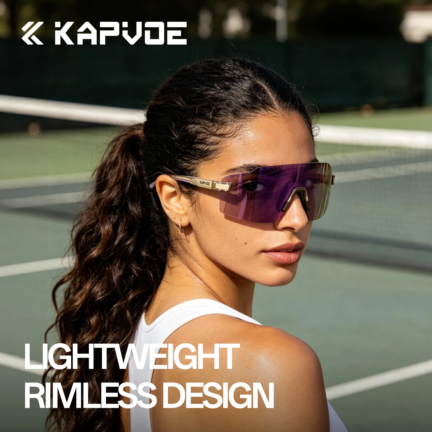 Kapvoe Pickleball UV400 Goggle - Outdoor Sport Glasses review and price