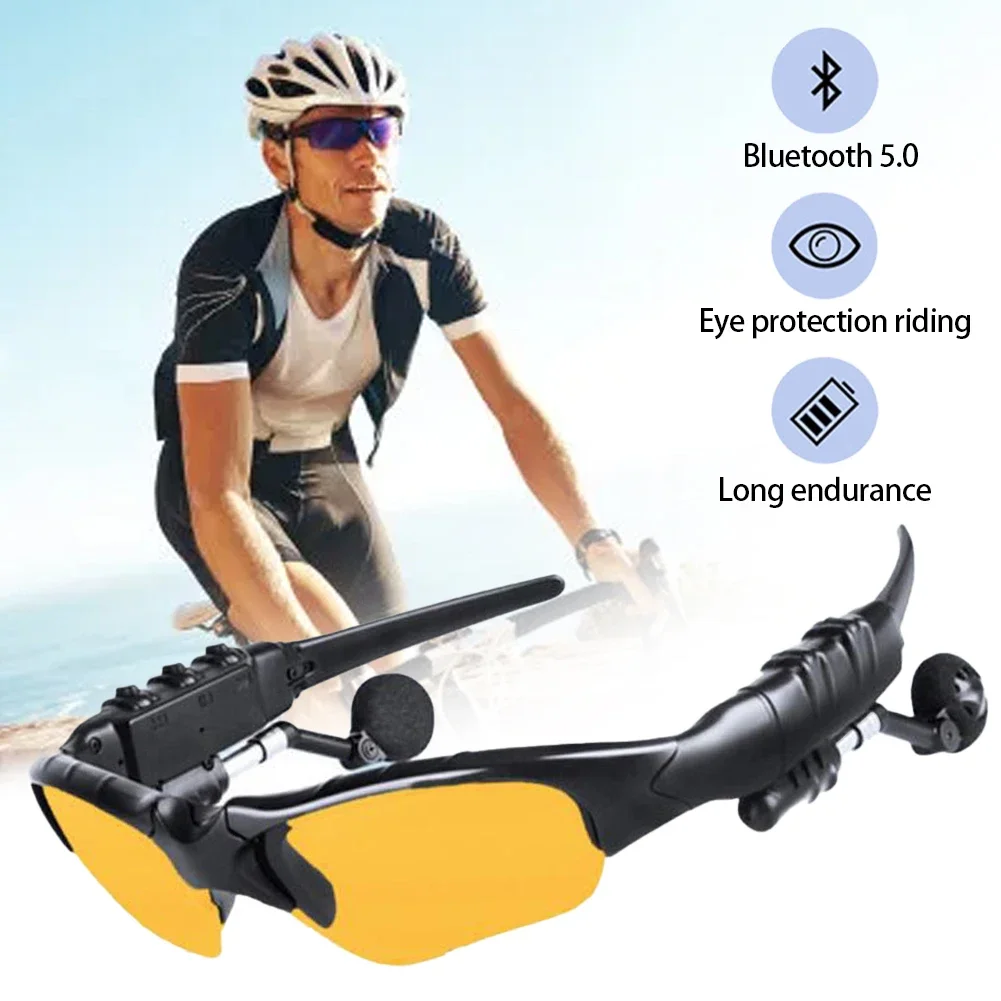 5.0 Stereo Earphones Wireless  - Outdoor Sport Glasses review and price