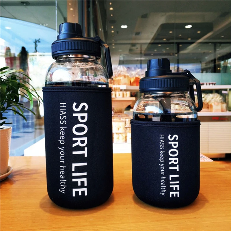 700/1000ml Portable Sport Glas - Outdoor Sport Glass Water Bottle review and price