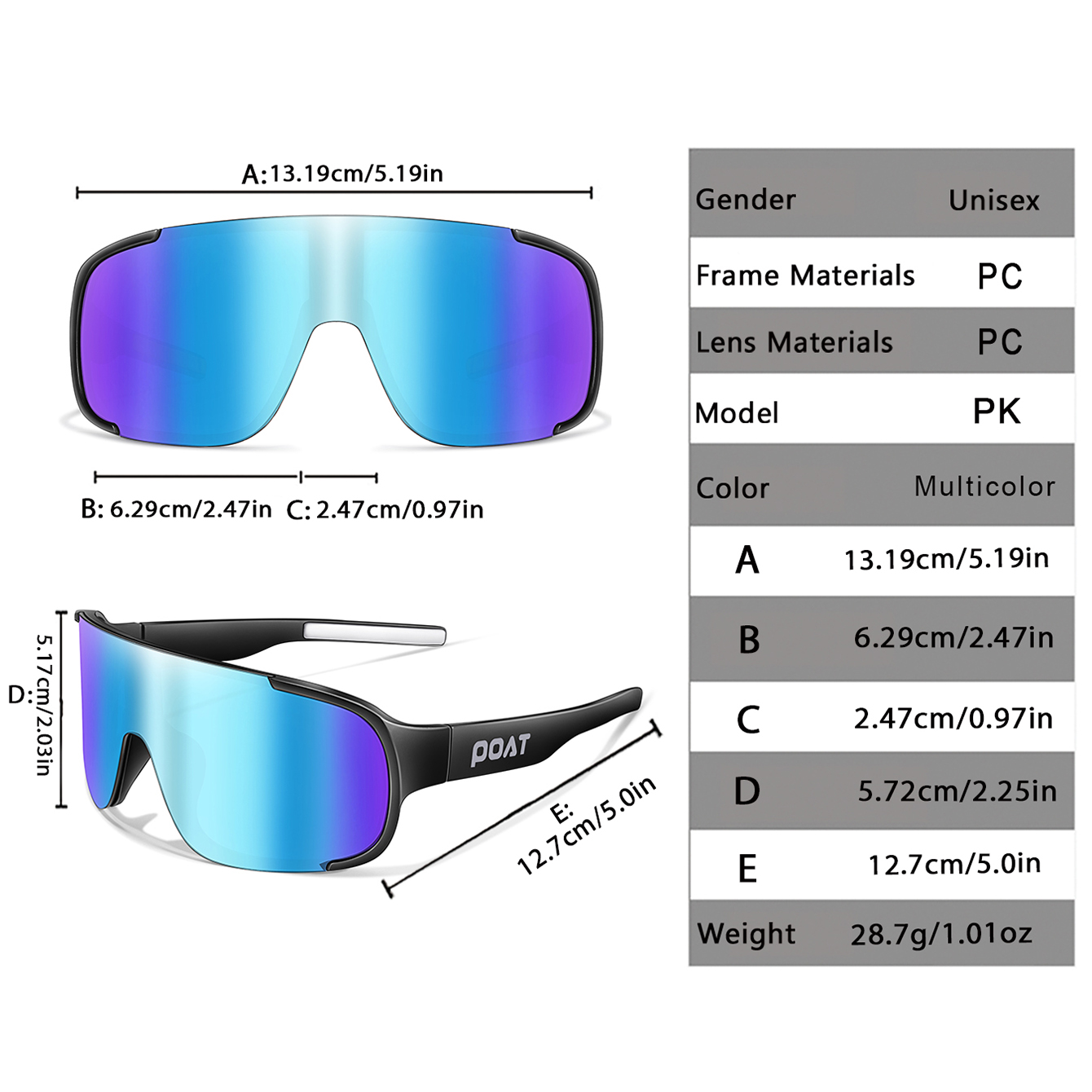 POAT UV400 Cycling Sunglasses  - Outdoor Sport Glasses review and price