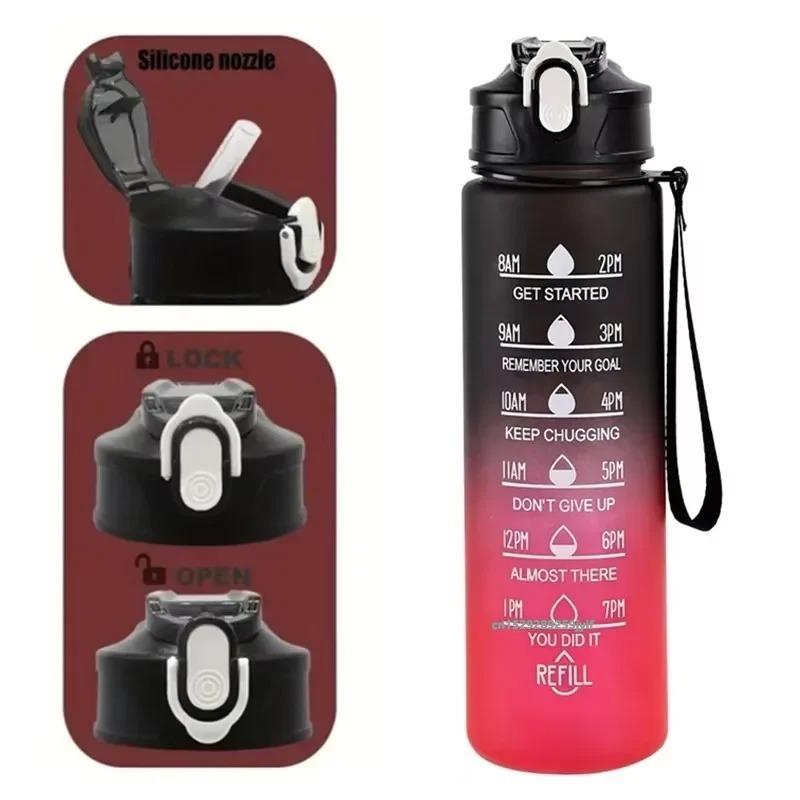 800ML Sports Water Bottle with - Outdoor Sports Adventure review and price