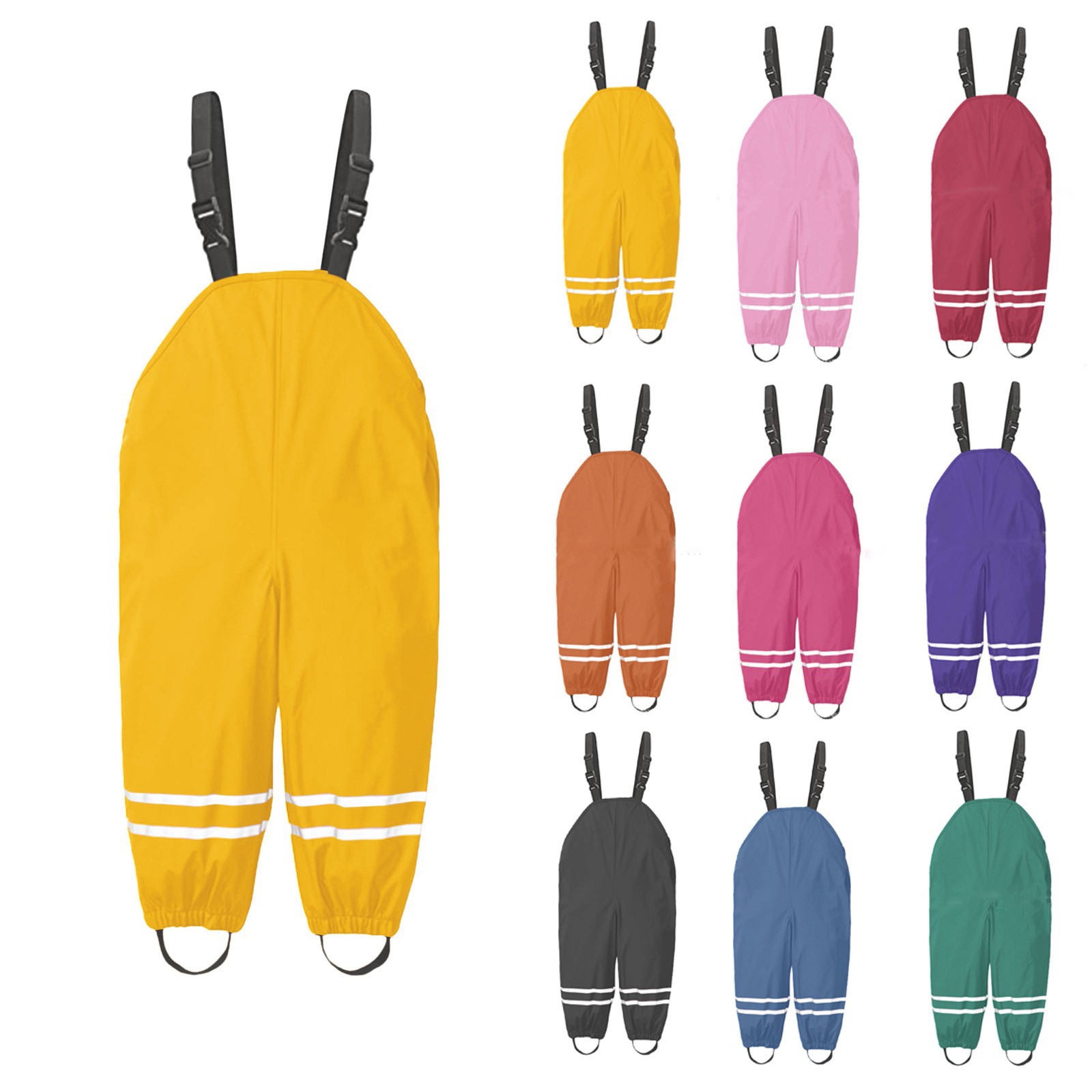 1-8Y Rain Pants Toddler Kids R - Outdoor Sport Waterproof Pants review and price