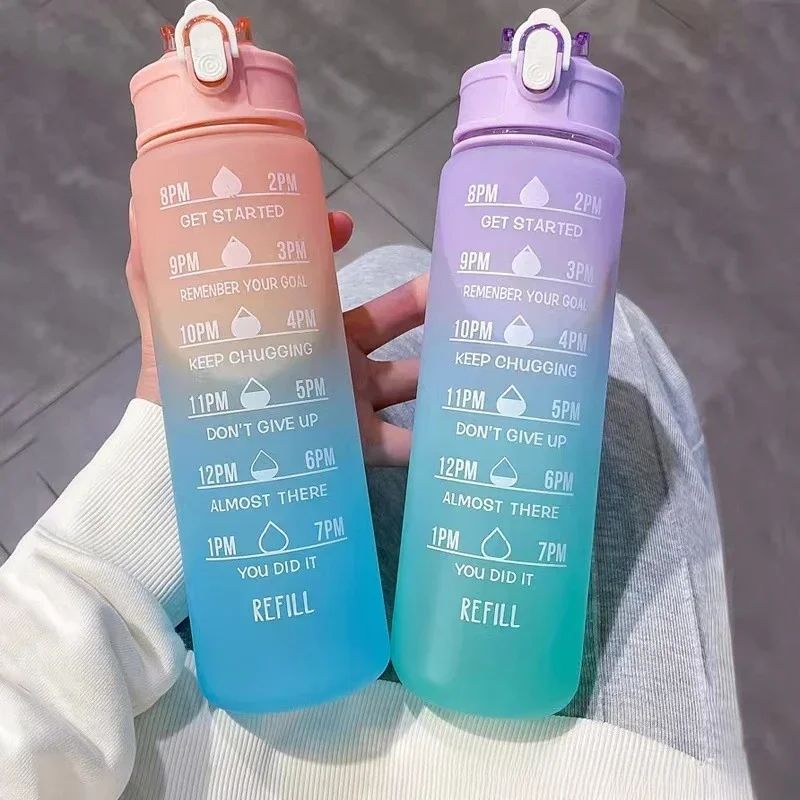 Sports Water Bottle with Time- - Outdoor Sports Adventure review and price