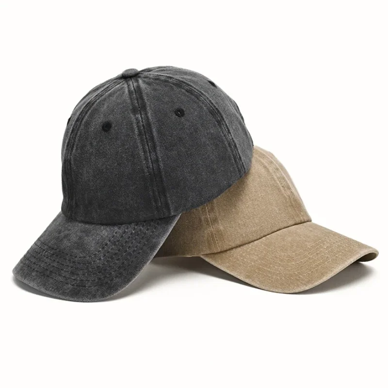 Baseball Cap Washed Denim Men  - Outdoor Sport Hat review and price