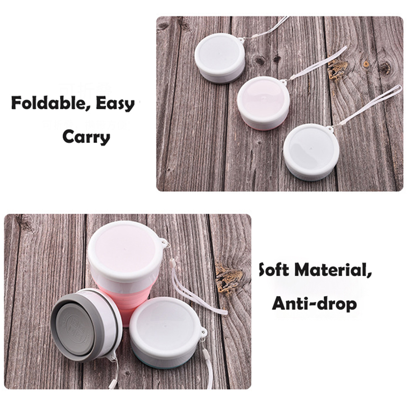 200Ml Silicone Folding Glass C - Outdoor Sport Glass Water Bottle review and price
