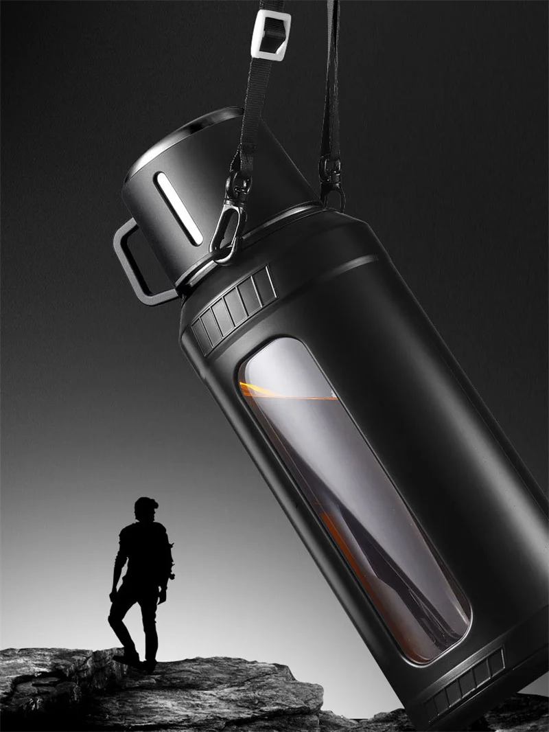 Large Capacity 2L Glass Water  - Outdoor Sport Glass Water Bottle review and price